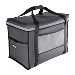 Vogue Insulated Folding Delivery Bag Grey 540x360x430mm