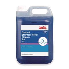 Jantex Glass and Stainless Steel Cleaner Ready To Use 5Ltr