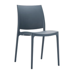 Maya Side Chair Dark Grey