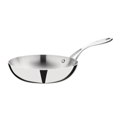 Vogue Stainless Steel & Aluminium Tri-Wall Frying Pan 20cm