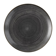 Churchill Stonecast Raw Evolve Coupe Plates Black 286mm (Pack of 12)