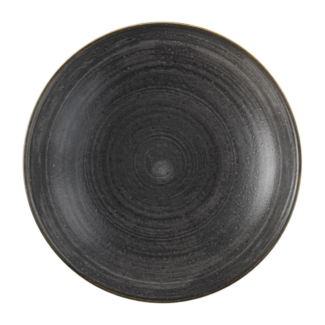 Churchill Stonecast Raw Evolve Coupe Bowls Black 248mm (Pack of 12)