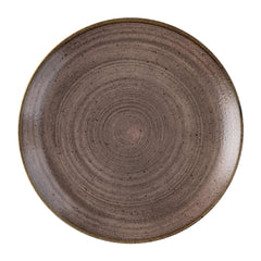 Churchill Stonecast Raw Evolve Coupe Plates Brown 219mm (Pack of 12)