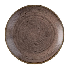 Churchill Stonecast Raw Evolve Coupe Plates Brown 165mm (Pack of 12)