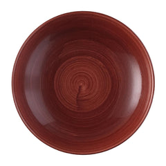 Churchill Stonecast Patina Red Rust Evolve Coupe Bowls 248mm (Pack of 12)