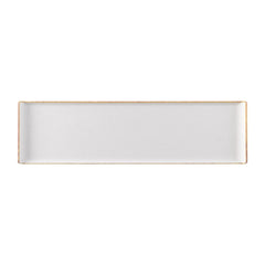 Churchill Melamine Stonecast Rectangular Buffet Tray 559x152mm (Pack of 4)