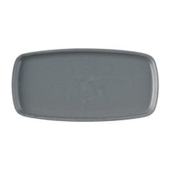 Churchill Emerge Seattle Grey Oblong Plates 287x146mm (Pack of 6)