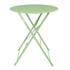 Bolero Perth Light Green Pavement Style Table Round 600mm