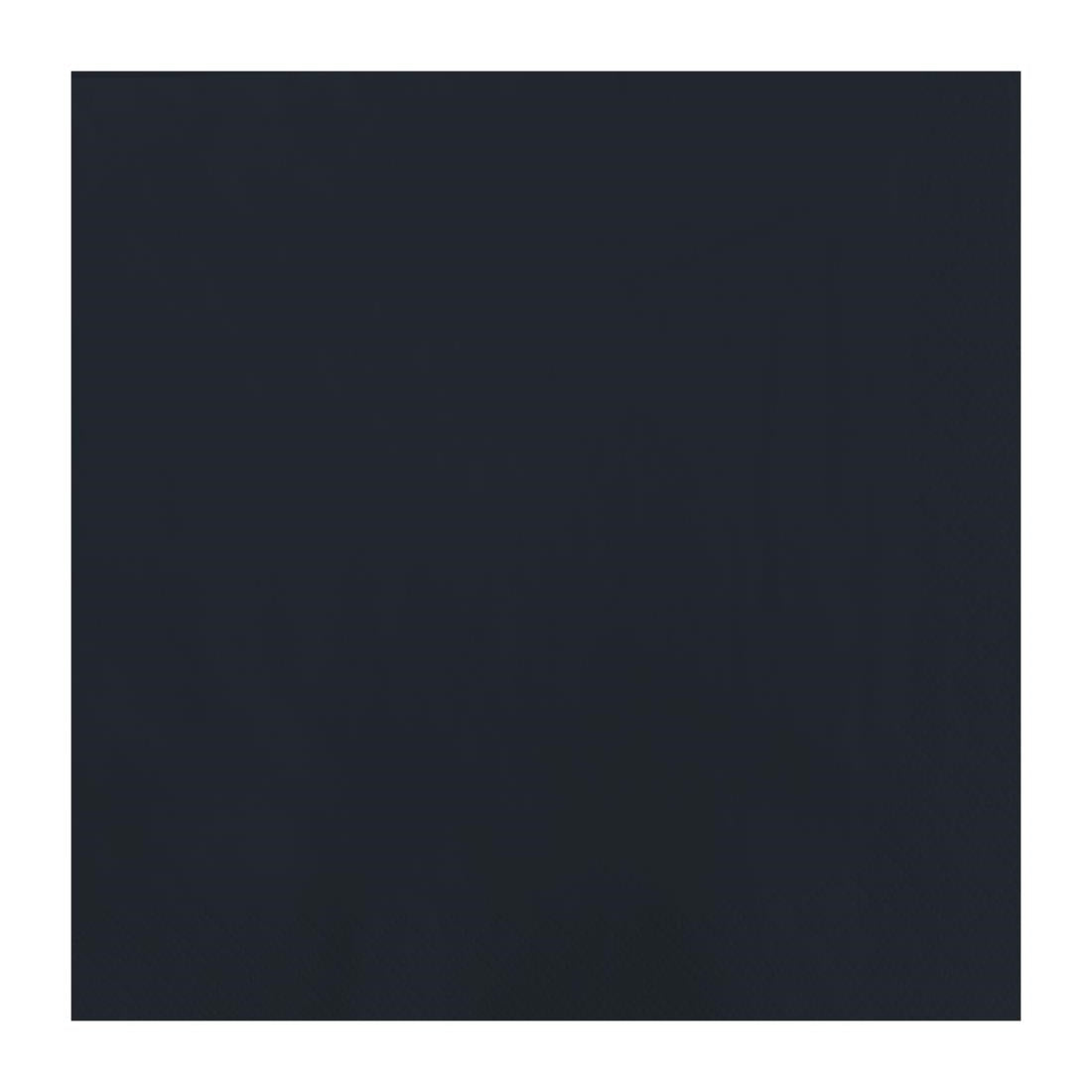 Fasana Dinner Napkin Black 40x40cm 3ply 1/4 Fold (Pack of 1000)