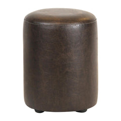 Cylinder Faux Leather Bar Stool Peat (Pack of 2)