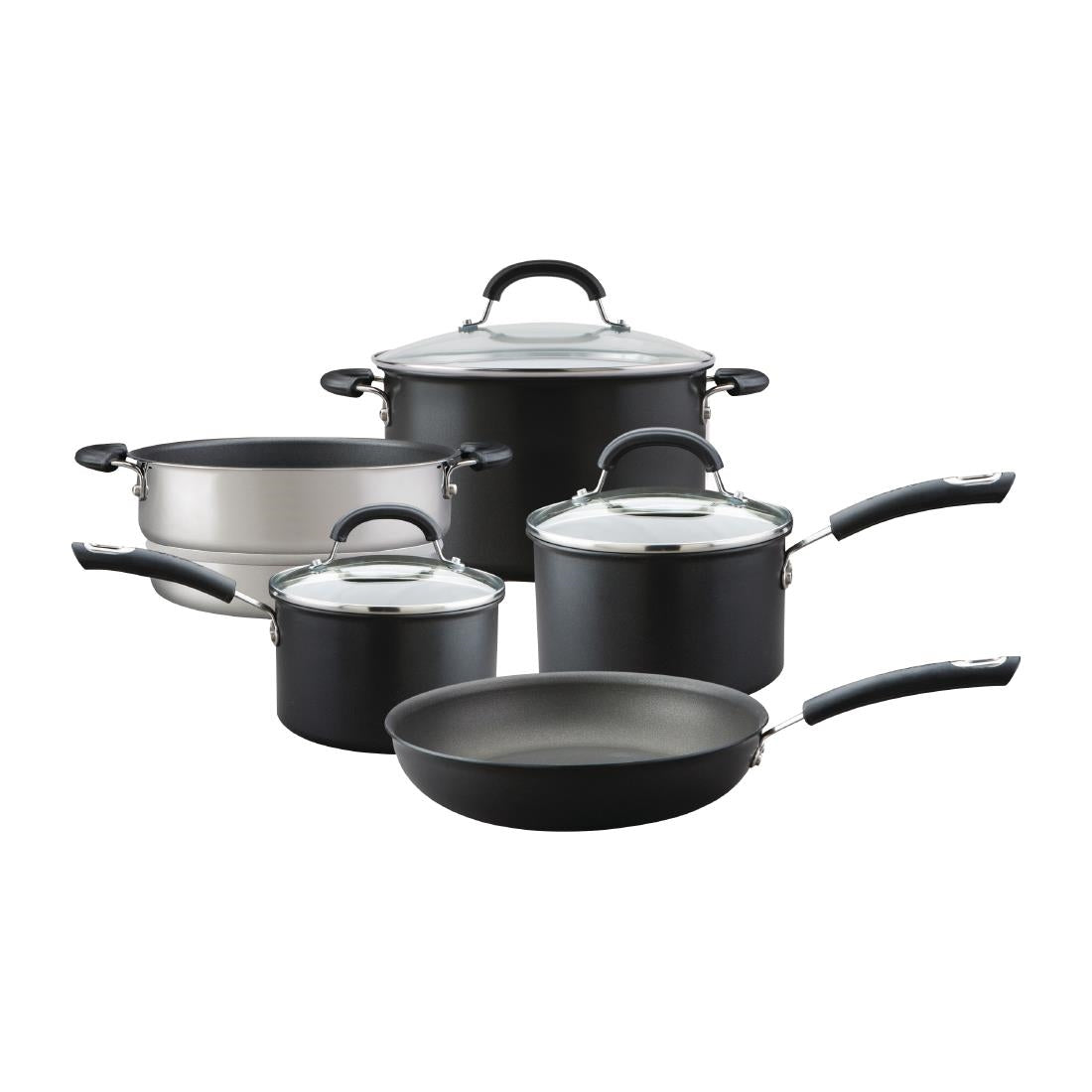 Circulon Total Hard Anodised Aluminium Non-Stick Pan (Set of 5)