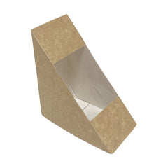 Fiesta Recyclable Standard Sandwich Wedge with PET Window 65mm (Pack of 500)