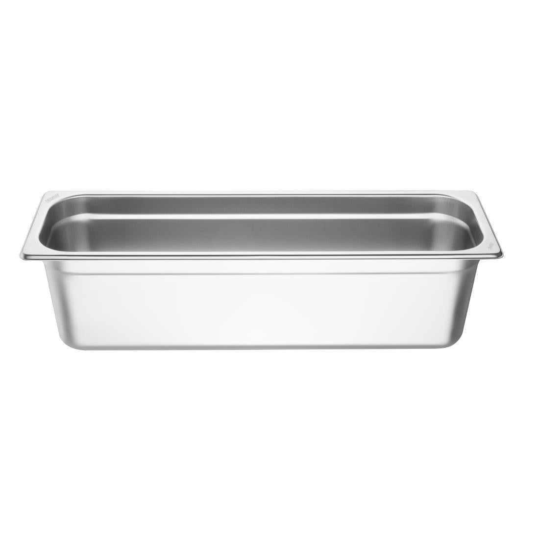 Vogue Stainless Steel Gastronorm 2/4 Tray 150mm