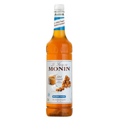 Monin Premium Salted Caramel No Added Sugar Syrup 1Ltr