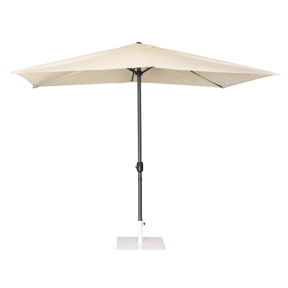 Bolero Seville Square Parasol 2x3m Cream