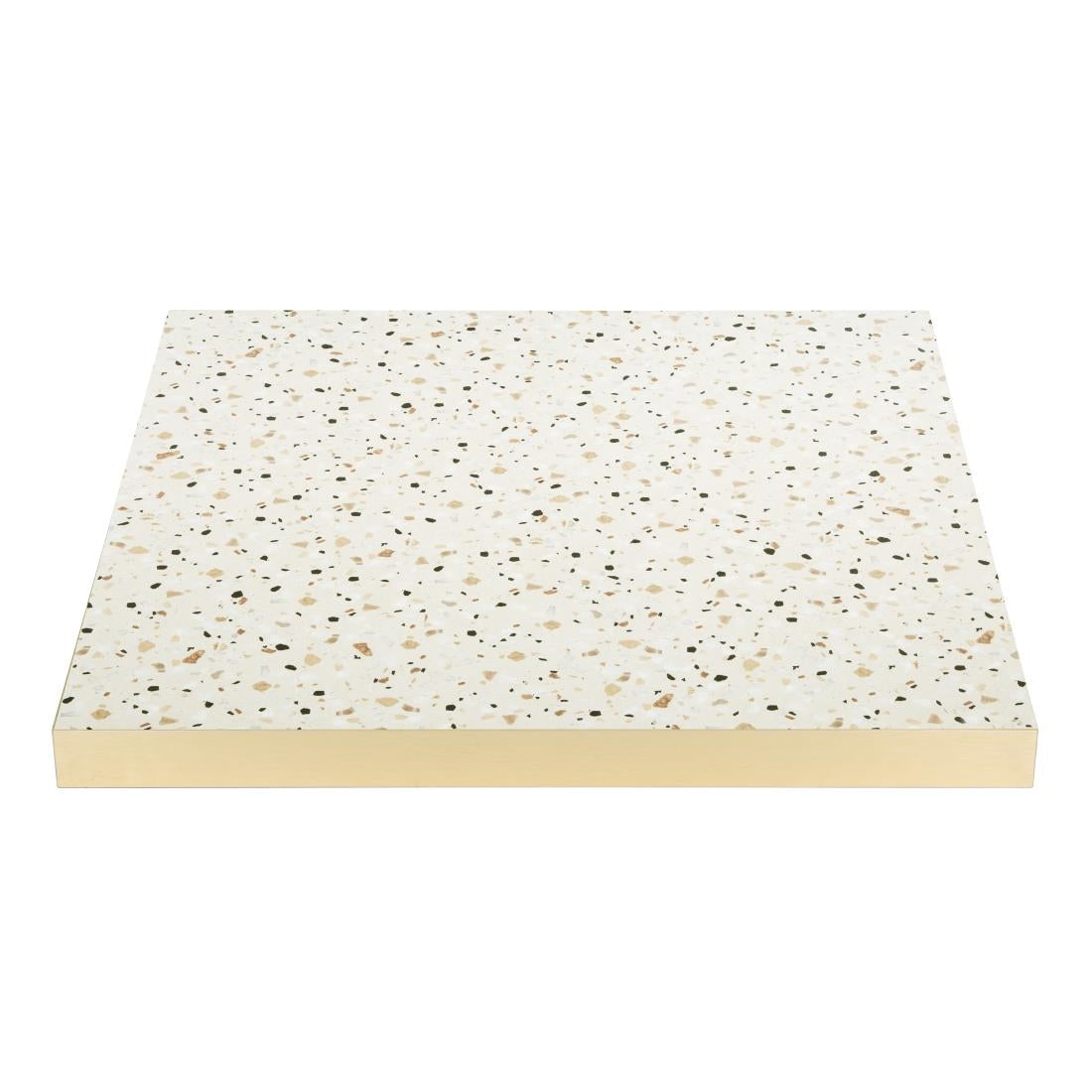 Bolero Terrazzo Style Square Table Top 700x700mm