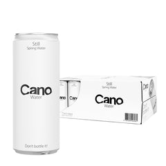 Cano Still Water Cans 330ml (Pack of 24)