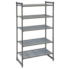 Cambro Camshelving Basics Plus 5 Tier Shelving Starter Unit 2140 x 1220 x 610mm