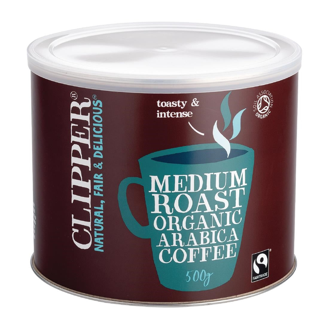 Clipper Fairtrade Arabica Coffee (4 x 500g)