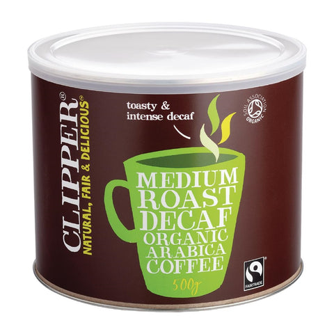 Clipper Fairtrade Decaf Coffee (4 x 500g)
