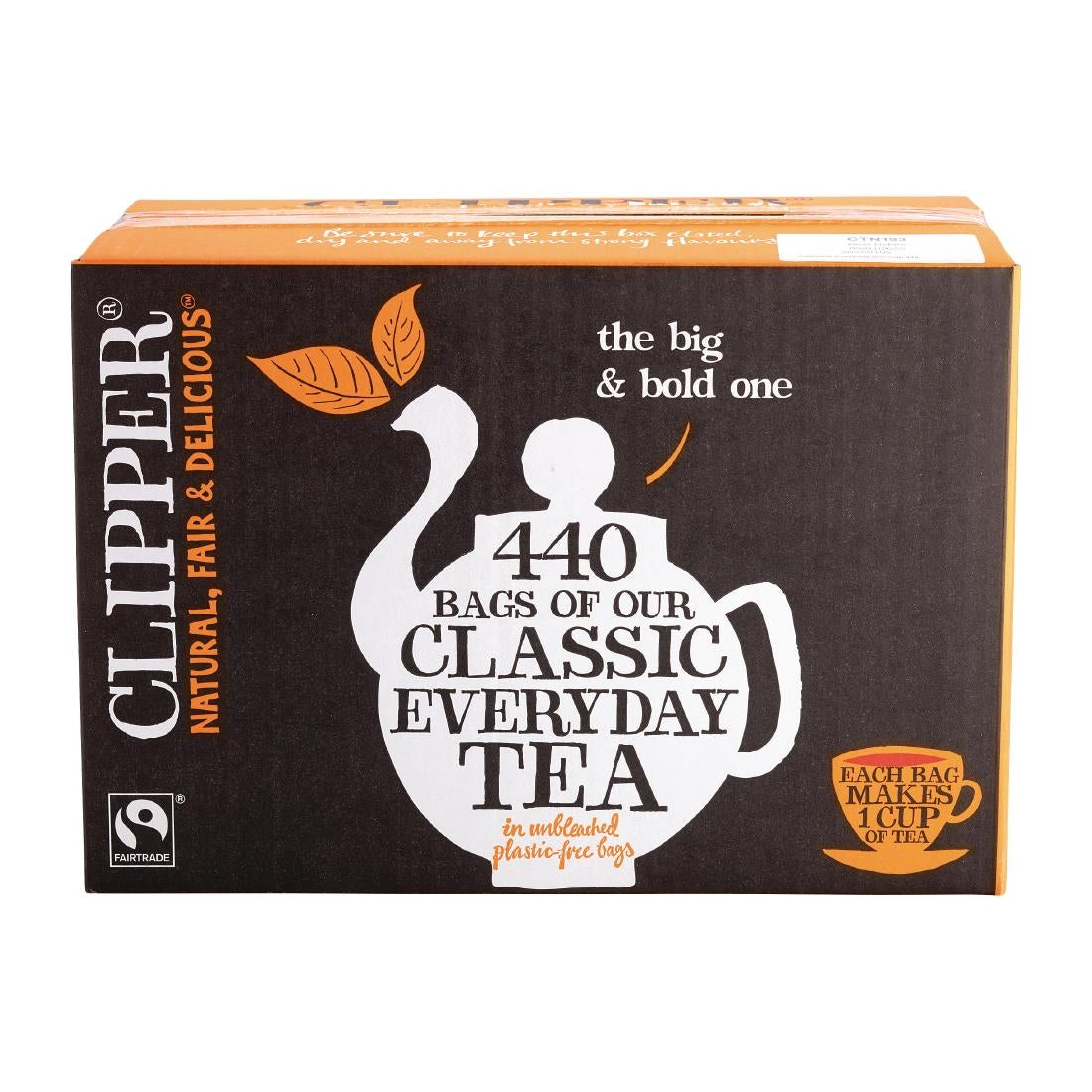 Clipper Fairtrade Teabags 440's (Pack 440)