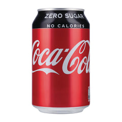 Coke Zero Cans - 330ml (Case 24)