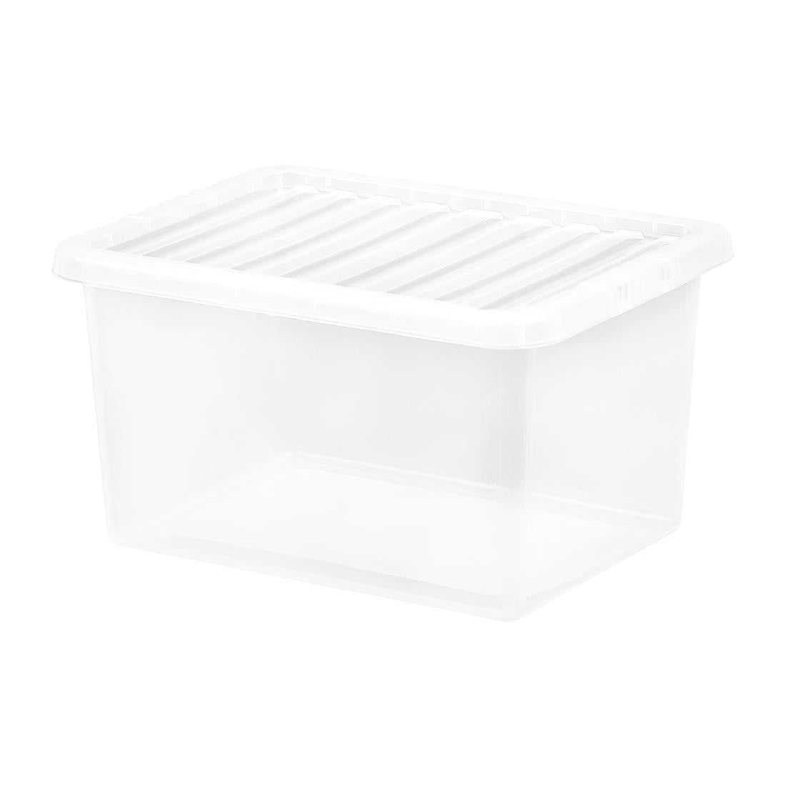 Wham Crystal Storage Box and Lid 25Ltr