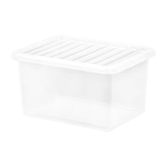 Wham Crystal Storage Box and Lid 25Ltr