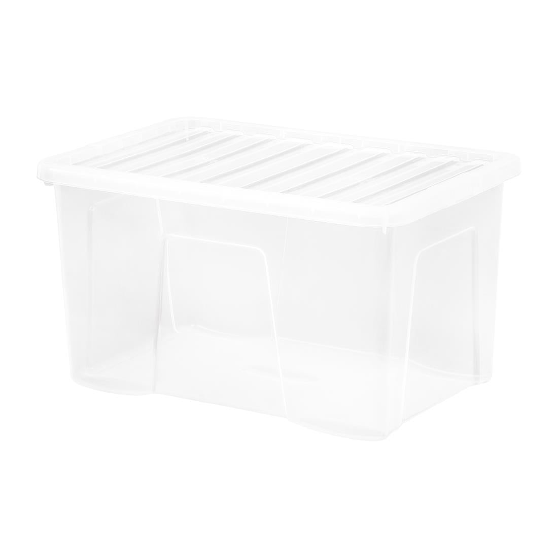 Wham Crystal Storage Box and Lid 60Ltr