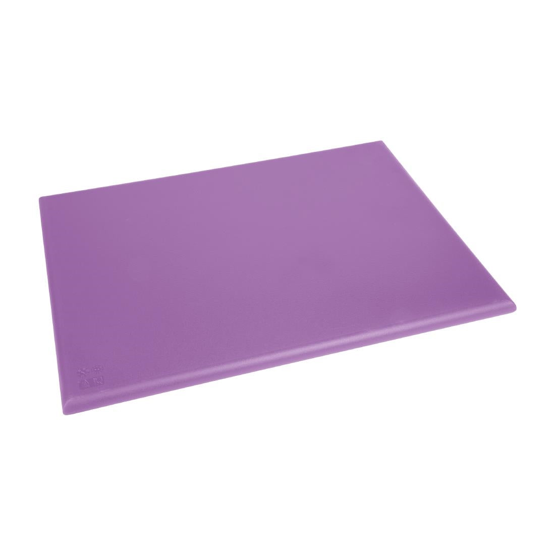 Hygiplas High Density Purple Chopping Board Large 600x450x25mm