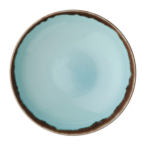 Dudson Harvest Coupe Bowls Turquoise 248mm (Pack of 12)