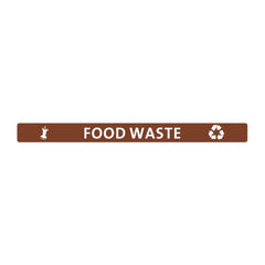 Jantex Slim Bin Lid Food Waste Label