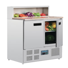 Polar G-Series Pizza Prep Counter Fridge 288Ltr