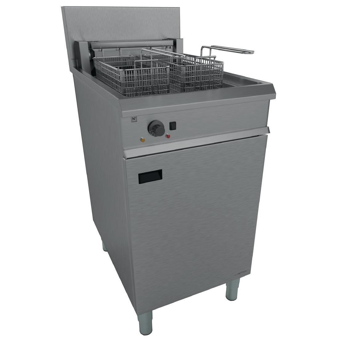 Falcon Chieftain Single Tank Twin Basket Free Standing Electric Fryer E1838