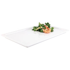 APS Apart Melamine Rectangular Buffet Tray White GN 1/1