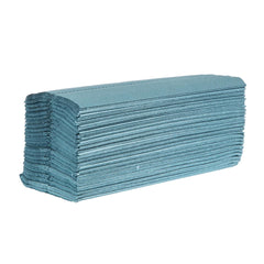 Jantex C Fold Paper Hand Towels Blue 1-ply 2640 sheets