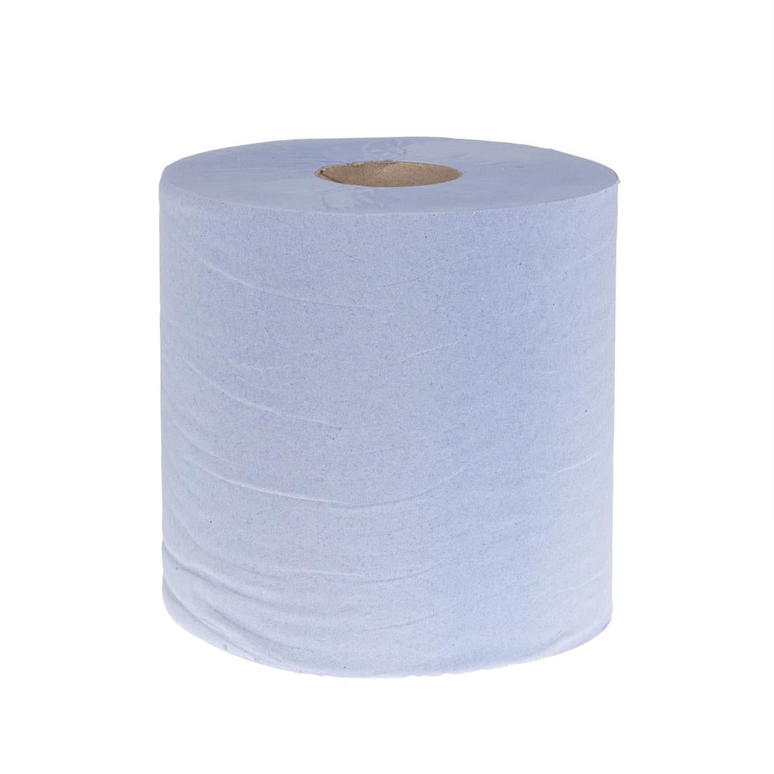 Jantex Blue Centrefeed Rolls 1ply 285m (Pack of 6)