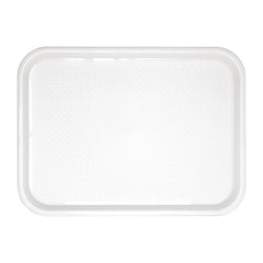 Olympia Kristallon Polypropylene Fast Food Tray White Small 345mm