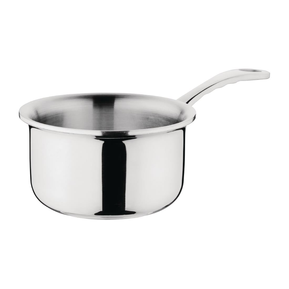 Vogue Stainless Steel & Aluminium Tri-Wall Mini Saucepan 9cm