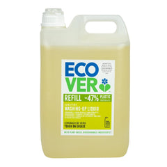 Ecover Lemon and Aloe Vera Washing Up Liquid Concentrate 5Ltr