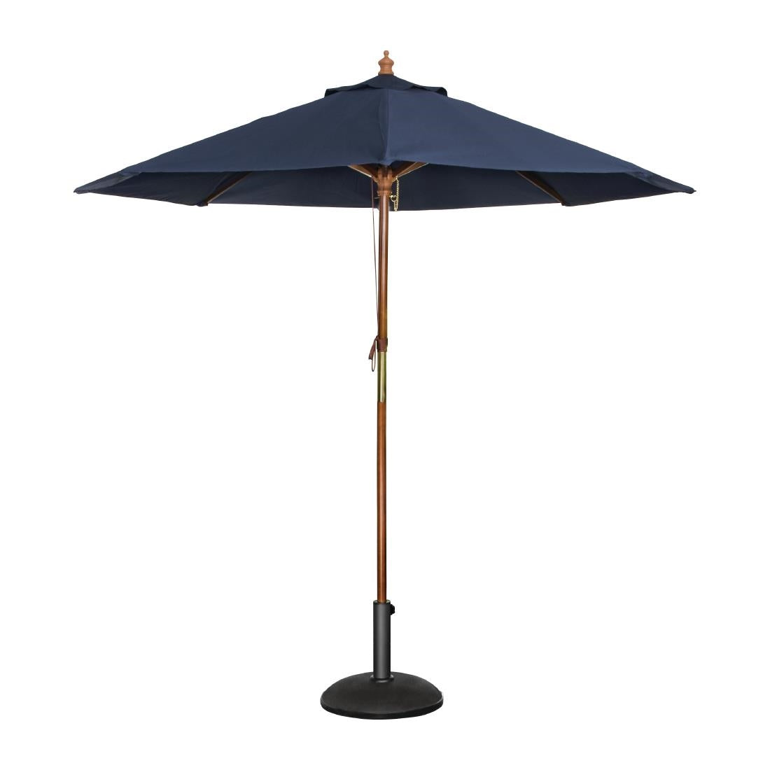 Bolero Round Parasol 2.5m Diameter Navy Blue