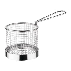 Olympia Chip Basket Round with Handle 95mm