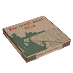 Amipak Compostable Printed Pizza Boxes 12" (Pack of 100)