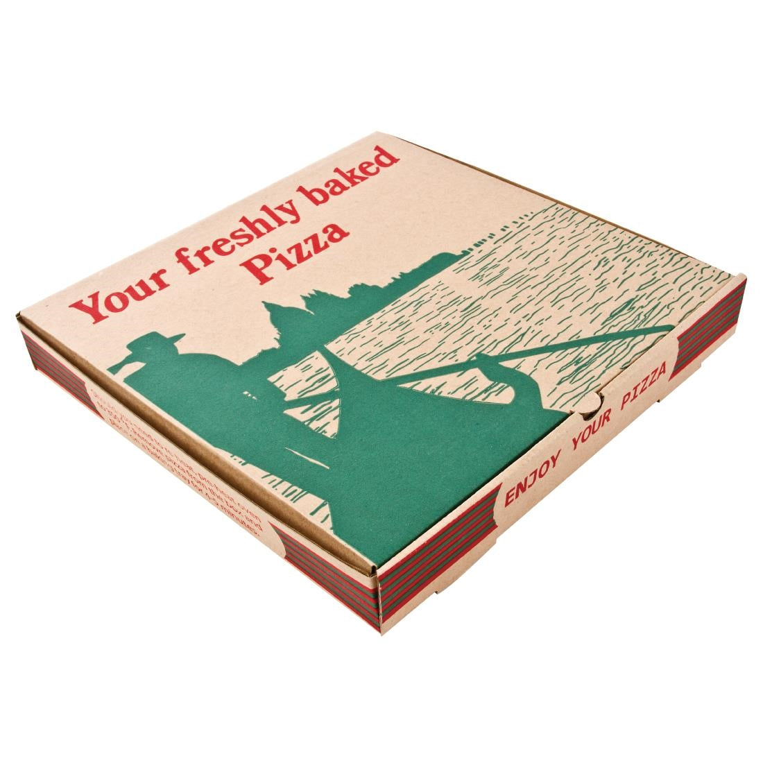 Compostable Printed Pizza Boxes 14" (Pack of 50)