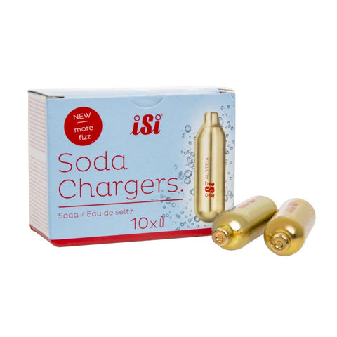 iSi Soda Siphon CO2 Charger Bulbs (Pack of 10)