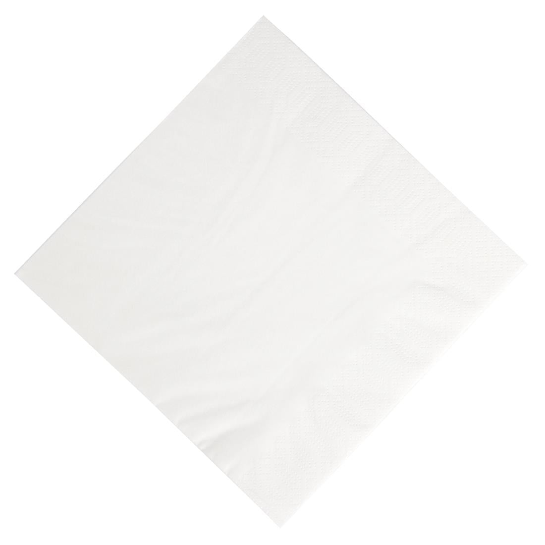 Duni Dinner Napkin White 40x40cm 3ply 1/4 Fold (Pack of 1000)