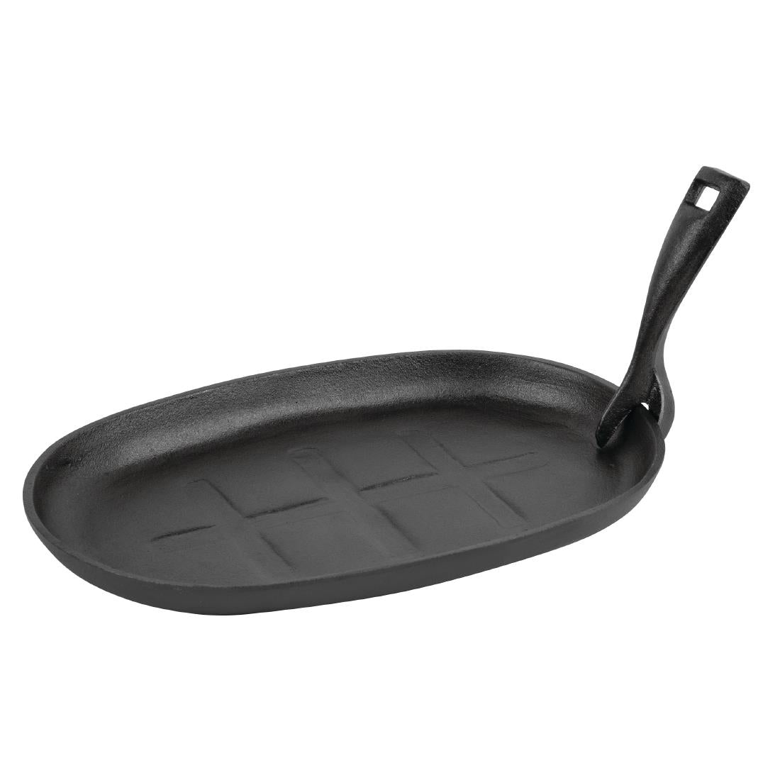 Olympia Cast-Iron Oval Sizzle Platter 280mm