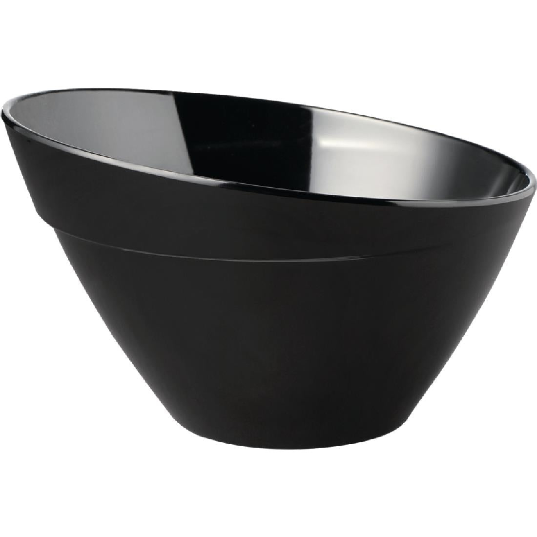 APS Balance Melamine Bowl Black 210mm