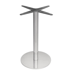 Bolero Stainless Steel Round Table Base