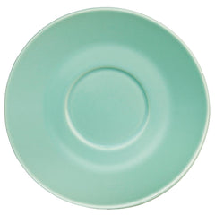 Olympia Cafe Espresso Saucer Aqua (Fits GL460) - 158mm 6 1/4" (Box 12)